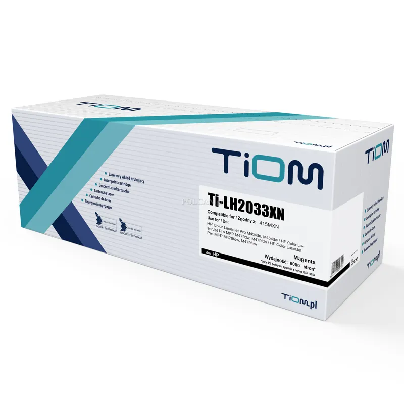 Toner Tiom do HP 415MXN | W2033X | 6000 str. | magenta | z chip Ti-LH2033XN
