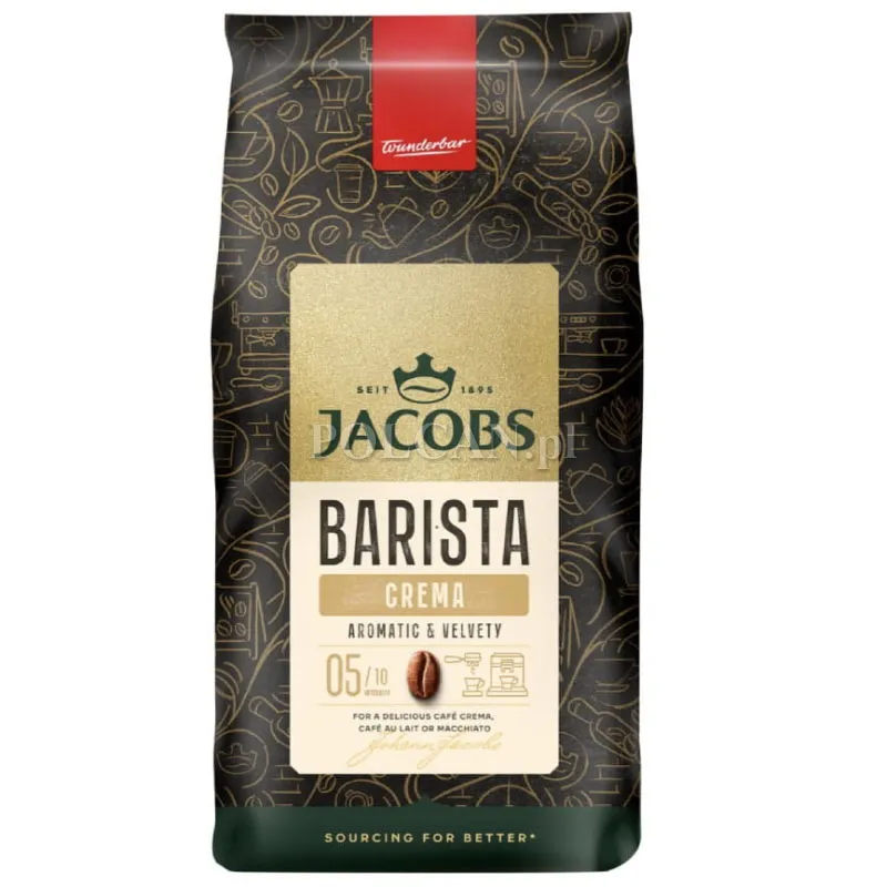 Kawa Jacobs Barista Crema | 1 kg | Ziarnista rynek zachodni JACOBCREBAR1KGZIA
