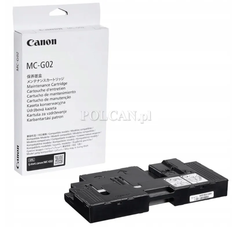Kaseta konserwacyjna, pojemnik , zestaw konserwacyjny Canon MC-G02 ,MCG02 4589C001