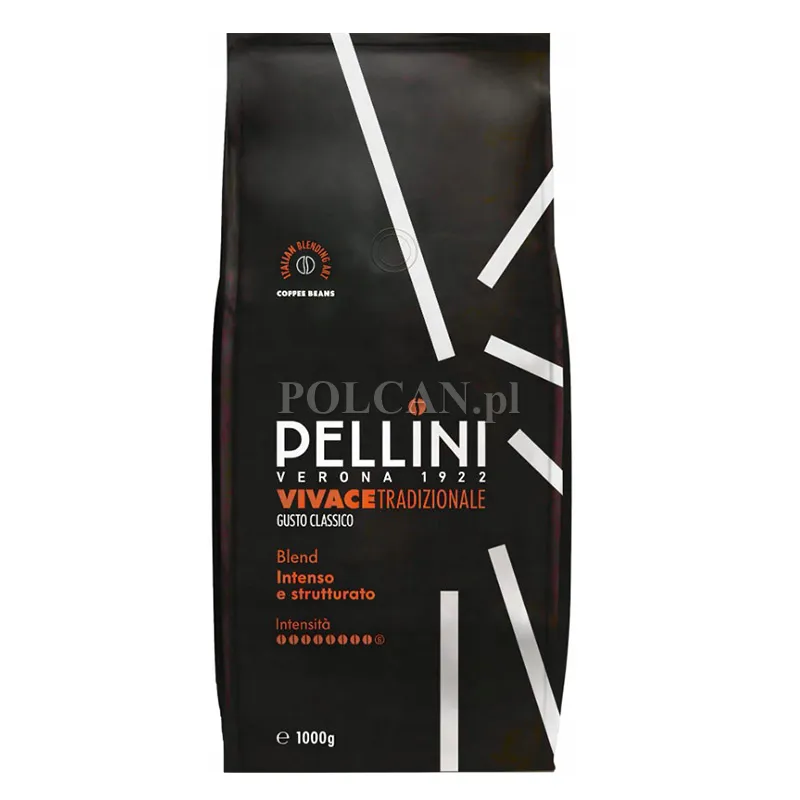Kawa Pellini Vivace Tradizionale | 1kg | ziarnista  PELLESPRBARVIV1KG