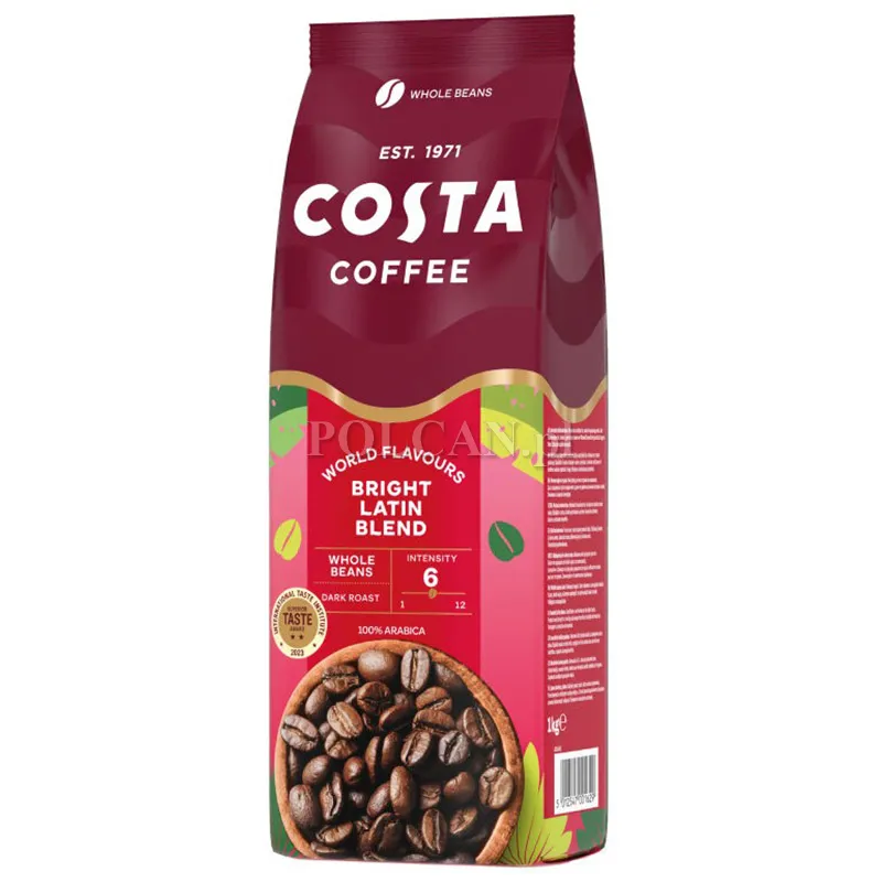 Kawa Costa Caffee Bright Latin Blend | ziarnista | 1kg eol COSTBRIBLEND1KGZIAR