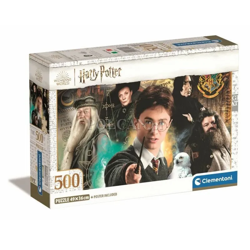 Clementoni Puzzle 500 elementów Compact Harry Potter 2 CL_35534