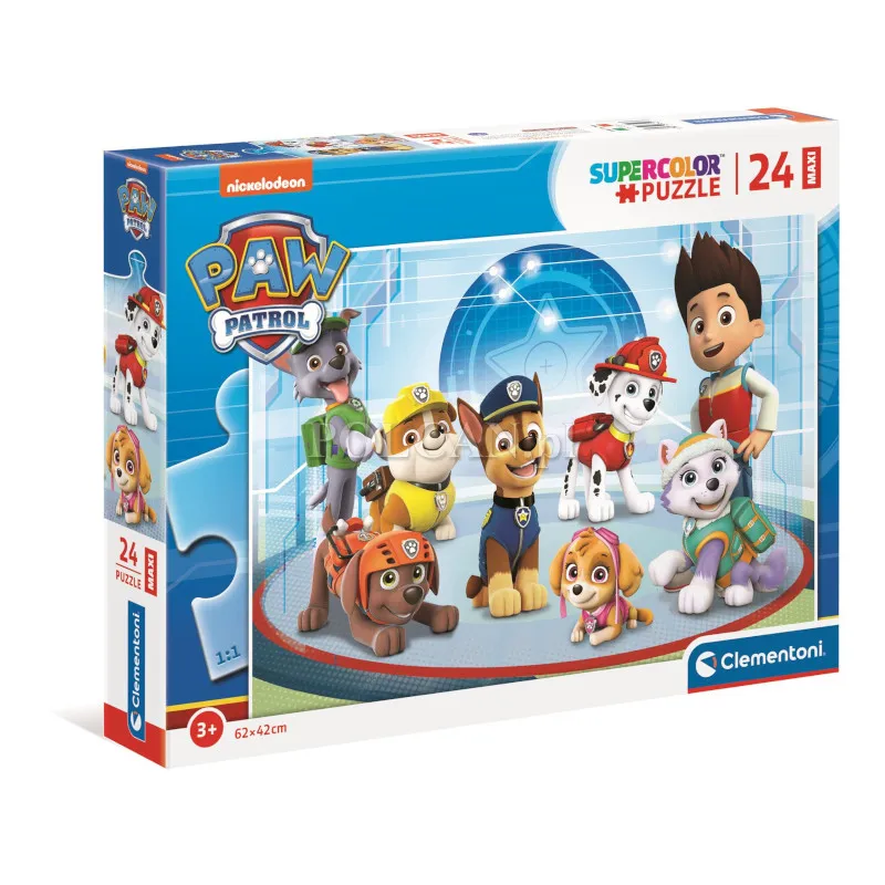 Clementoni Puzzle 24 elementy Maxi Super Kolor PawPatrol Cl_24211