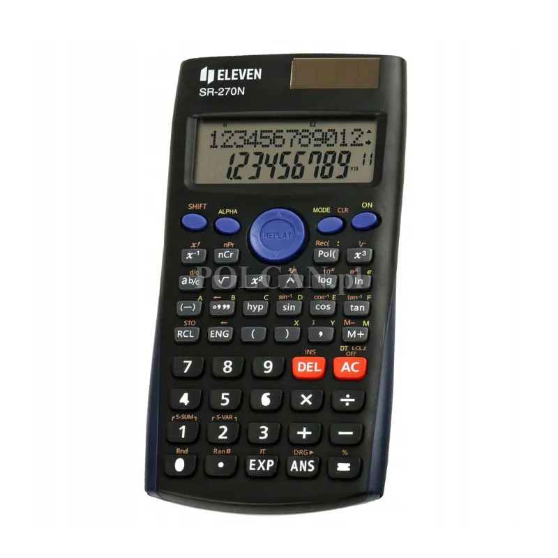 Eleven kalkulator naukowy czarny SR270NE SR270NE