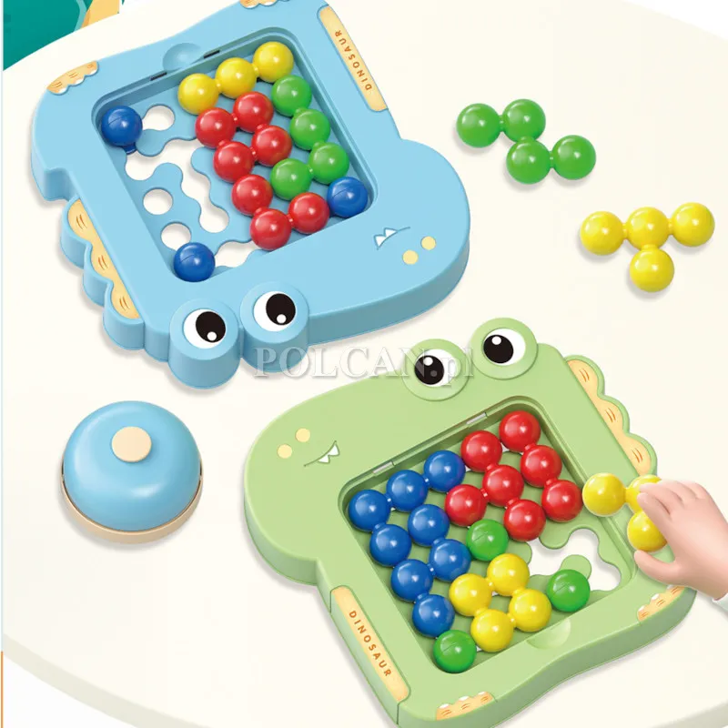 Układanka gra 2-osobowa dinozaury HN181337