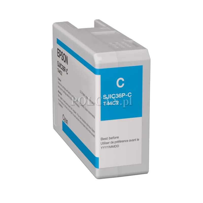 Tusz  Epson SJIC36P(C)  | 80ml | cyan C13T44C240