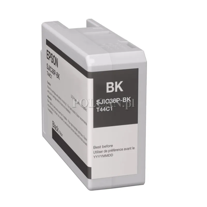 Tusz  Epson SJIC36P(B)  | 80ml | black C13T44C140