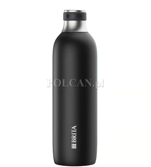 Brita Butelka ze stali nierdzewnej SodaTRIO | 0,5l | czarna 1046736