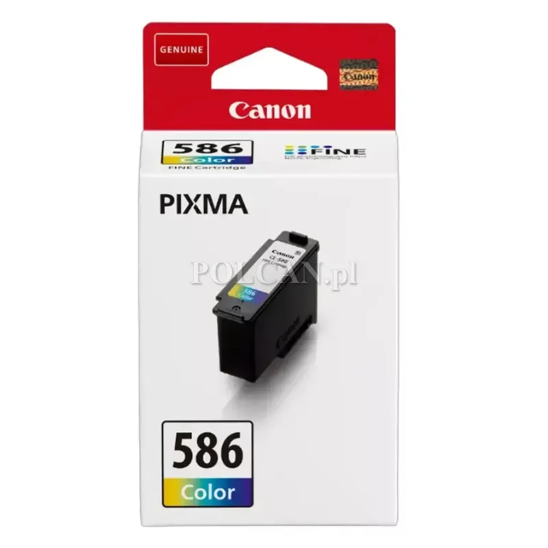 Tusz Canon CL-586 do Canon PIXMATS7650i/TS7750i | 9,9ml | CMY 6227C001