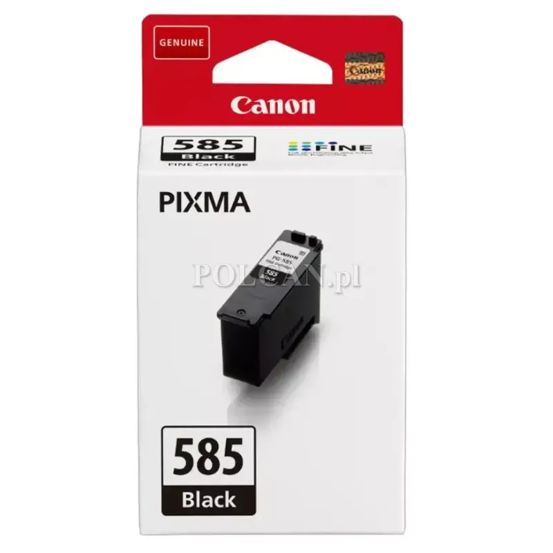Tusz Canon CL-585 do Canon PIXMATS7650i/TS7750i | 7,3ml | Black 6205C001