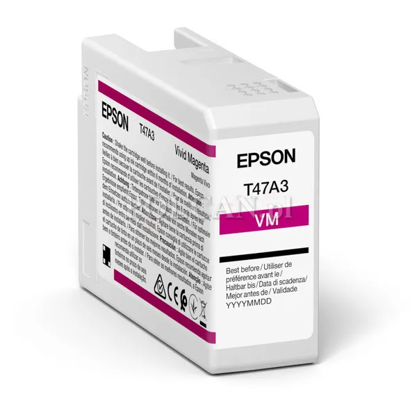 Tusz Epson T47A3 | 50ml | magenta C13T47A300