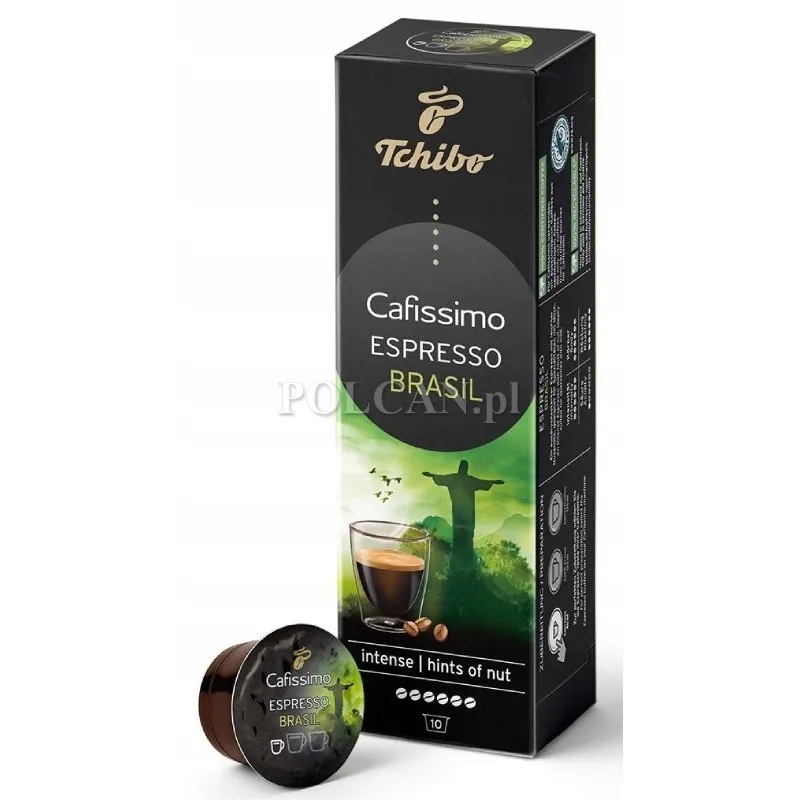 Kawa Tchibo Cafissimo Espresso Brasil | kapsulki | 10 szt. TCHIESPBRA10KAPSUL