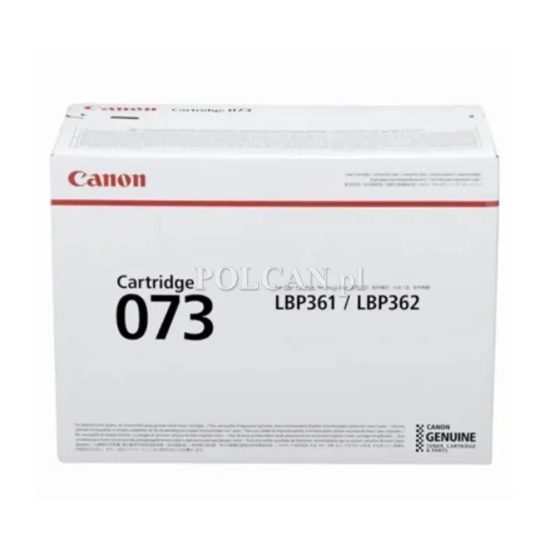 Toner Canon 073 do LBP 361/362 | 27 000 str. | black 5724C001
