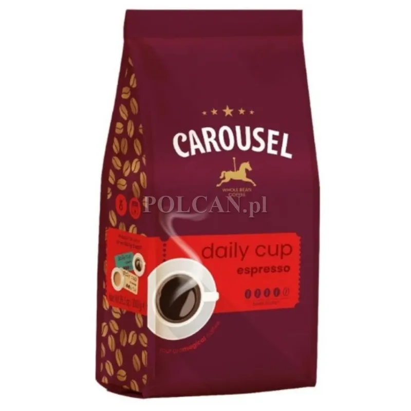 Carousel Daily Cup Espresso | 1kg | Ziarnista CARODAICUPESP1KGZIAR