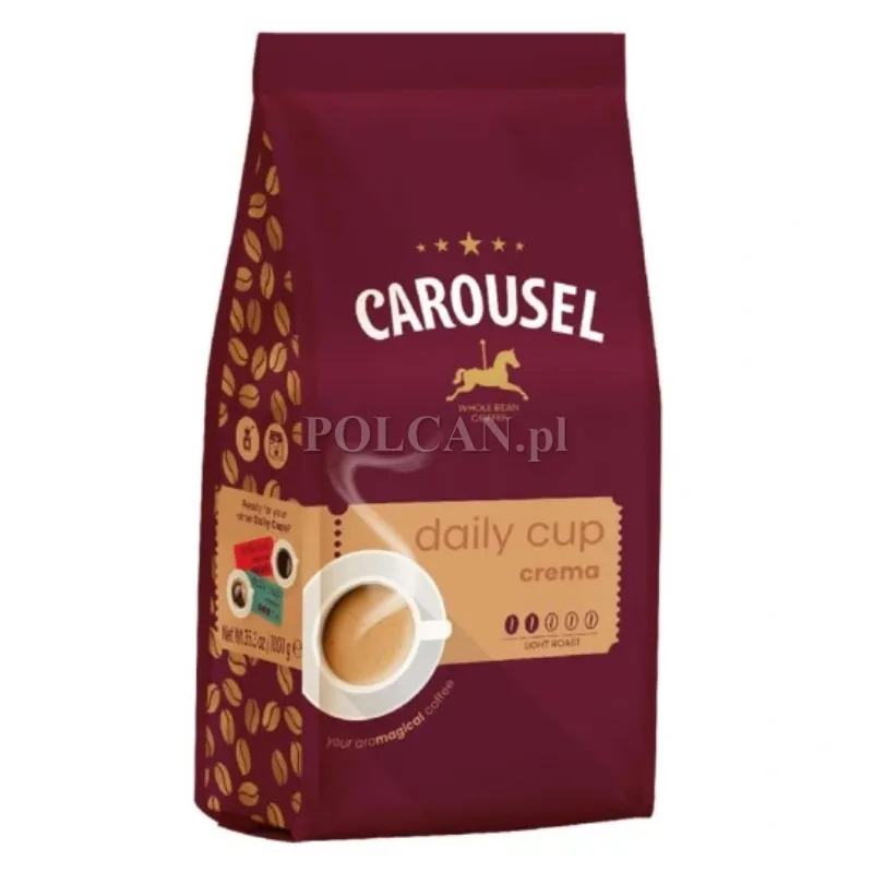 Carousel Daily Cup Crema| 1kg | Ziarnista CAROUSELDAICUPCRE1KG