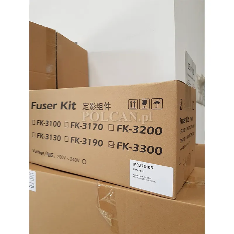 Zamiennik zespół grzewczy 220V do Kyocera FK-3300 ECOSYS M3655idn Ref uszk.opak MCZ3040FR-uszk.opak