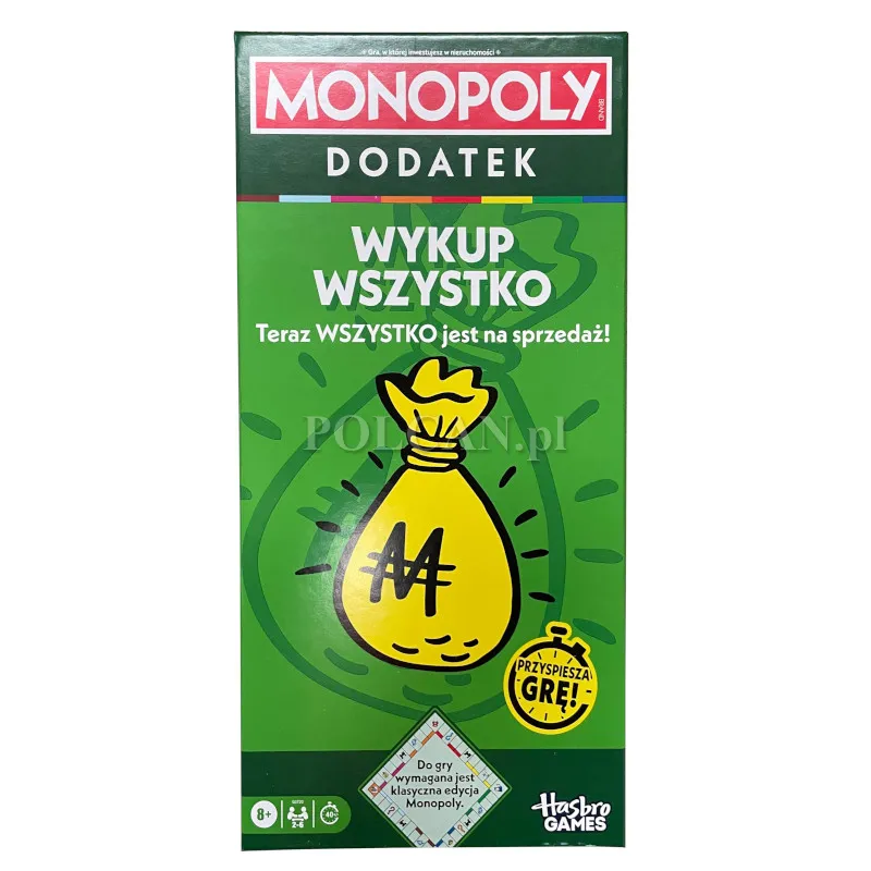 HASBRO Monopoly dodatek do gry Wykup Wszystko G0720