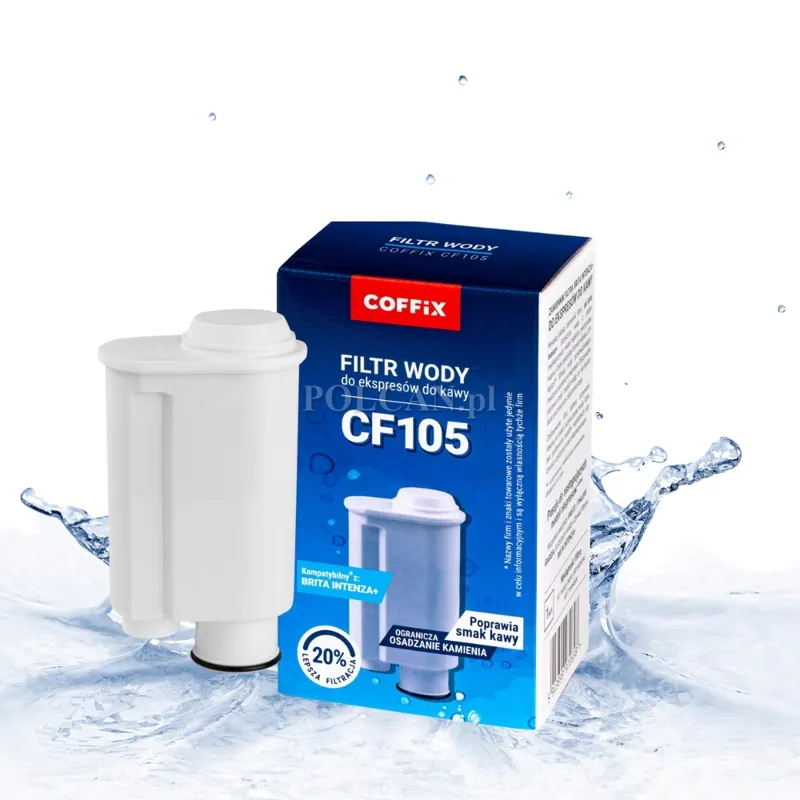 Filtr wody do ekspresu ciśnieniowego Coffix CF105 KOMPATYBILNY Z SAECO BRITA I CF105