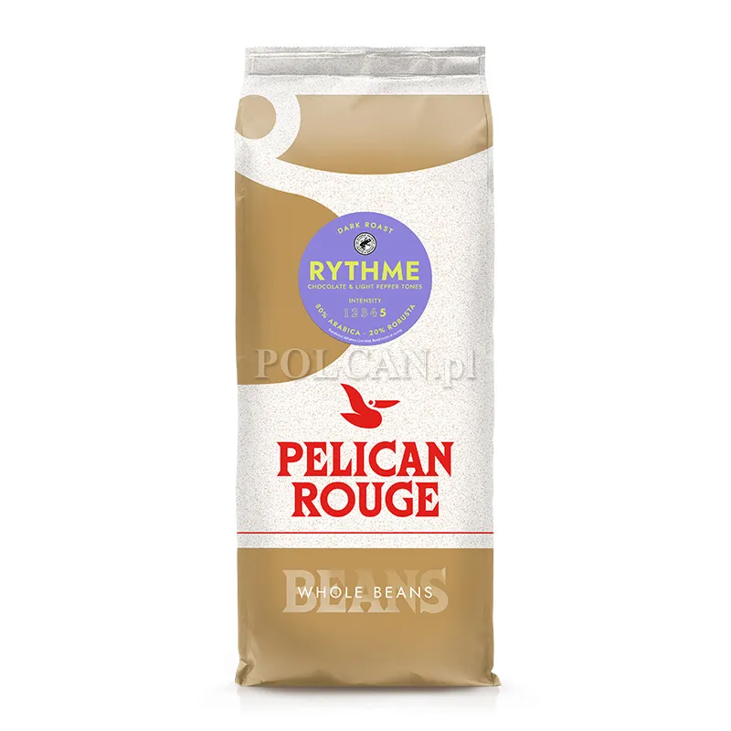 Kawa Pelican Rouge Rythme 80% Arabica 20% Robusta | 1kg | ziarnista PELROUGERYTHME1KG