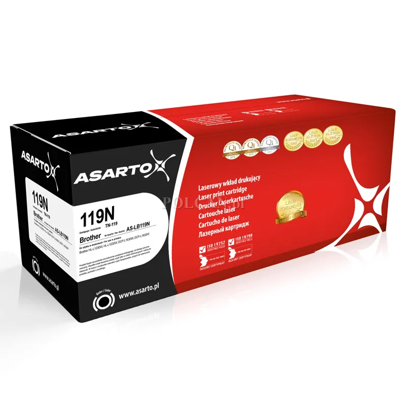 Toner Asarto do Brother 119N | TN-119 | 1500 str. | black AS-LB119N