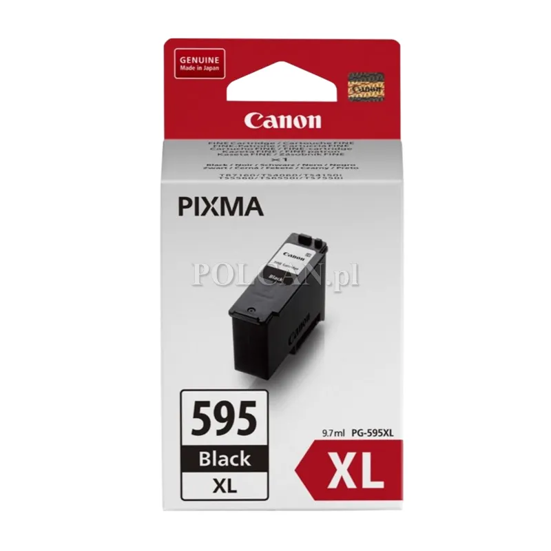Tusz Canon PG-595 XL | 300 str. | black 7170C001