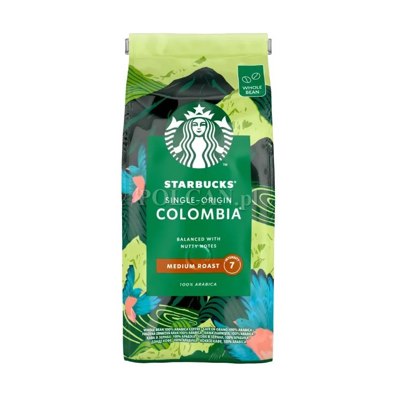 Kawa Starbucks Single Origin Arabika | ziarnista | 450g STARBCOLOMB450GZIAR