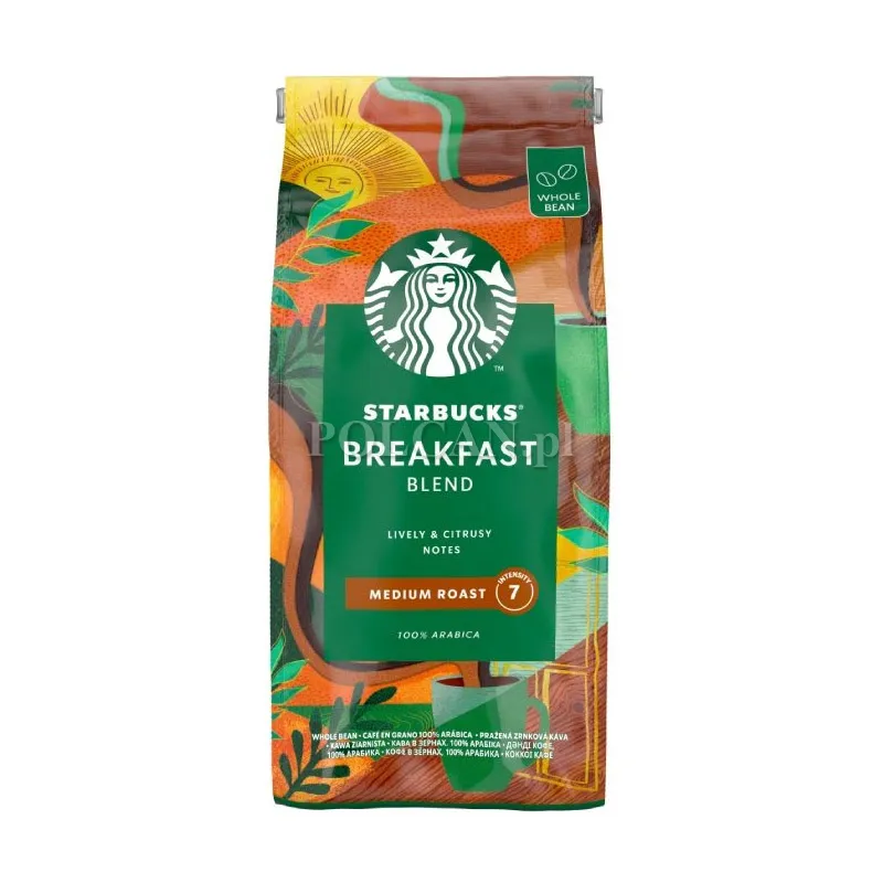 Kawa Starbucks Breakfast Blend Arabika | ziarnista | 450g STARBREKBLEN450GZIAR