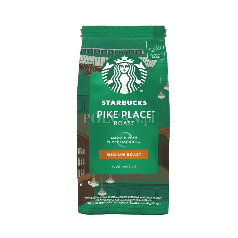 Kawa Starbucks Pike Place Roast Arabika | ziarnista | 450g STARBPIKROAS450GZIAR