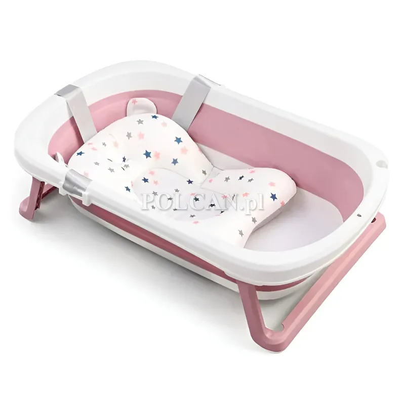 Wanienka dla niemowl�t z termometrem r�owa HN180720_R_TER