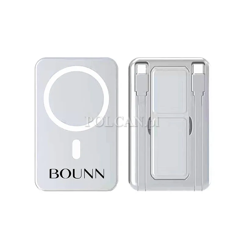 Bounn Power Bank Magsafe indukcja kabel 10000mAh BMAGIND_1
