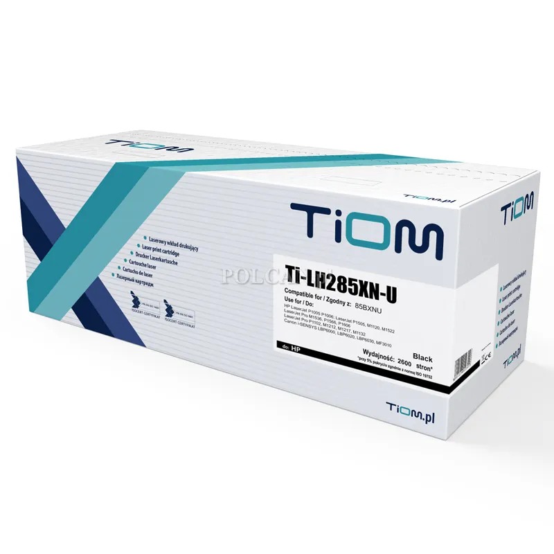 Toner Tiom do HP 85BXNU | 35X/36X/85X/CRG 725 | 2600 str. | black Ti-LH285XN-U