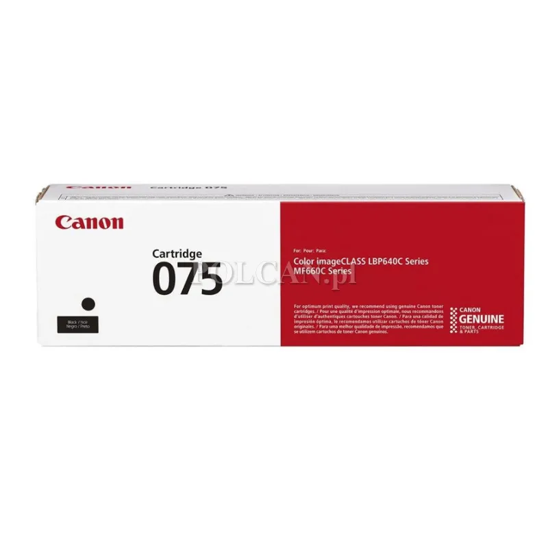 Toner Canon CRG-075BK do i-SENSYS MF667Cx | 1 400 str.| Black | 6365C002