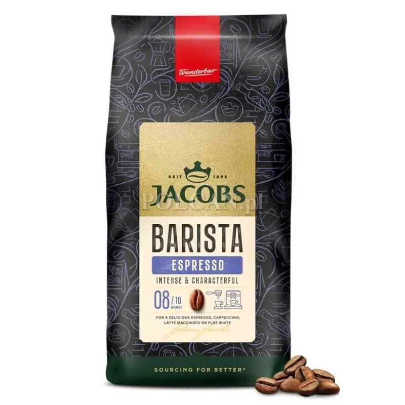 Kawa Jacobs Barista Espresso Intense | 1 kg | Ziarnista JACOBARESPRESSINT1KG