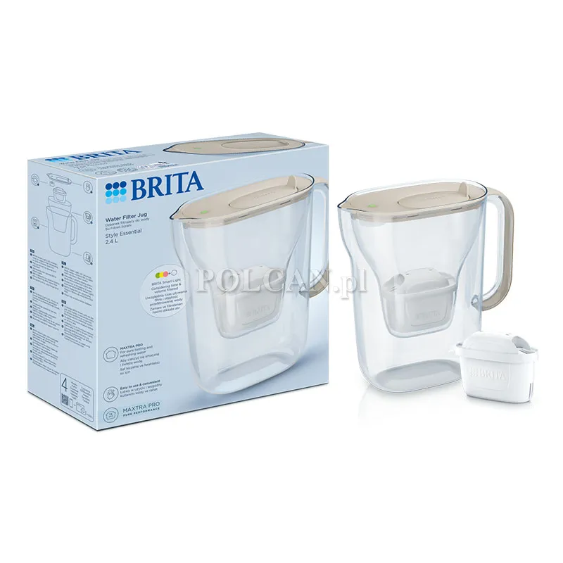 Brita Dzbanek z filtrem Style Essential MAXTRA PRO PurePerformance |2,4L| piasek 1058041