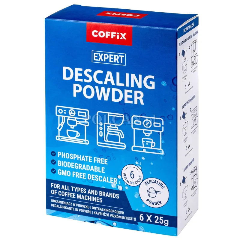 Proszek do odkamieniania Coffix EXPERT 6x25g 5904257405319