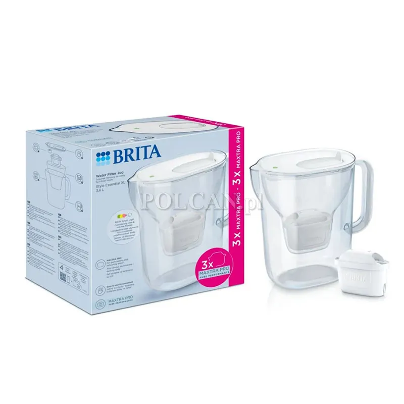 Brita Dzbanek z filtrem Style Essential  XL MAXTRA PRO PurePerformance +3 wk�ady 1058705