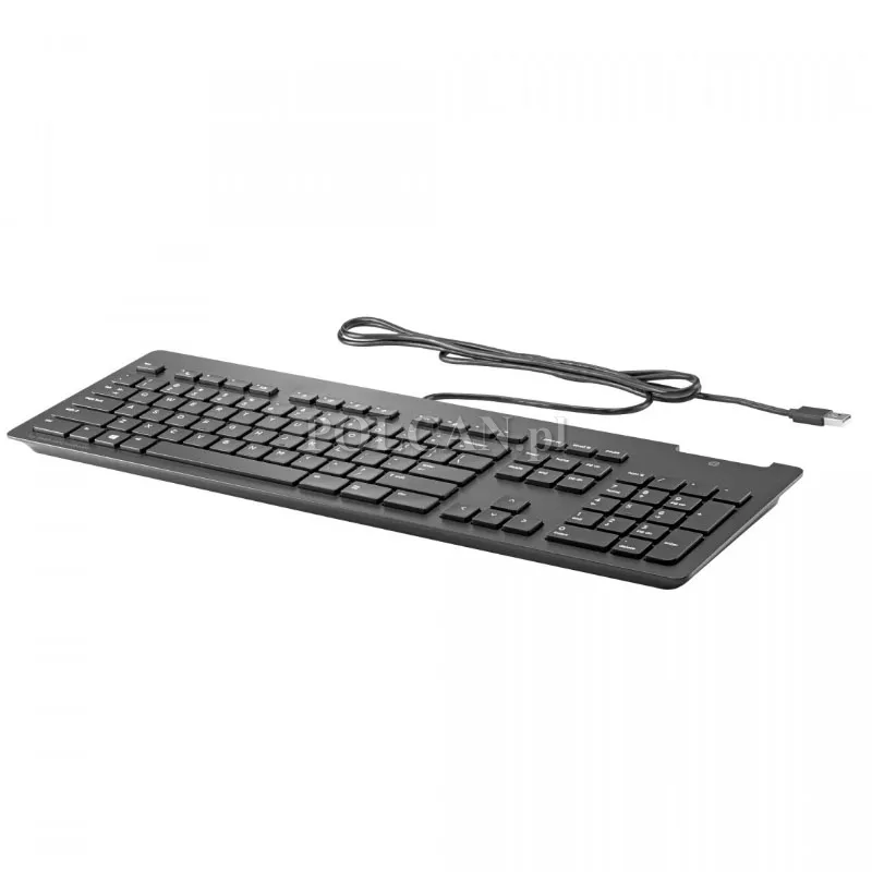 HP klawiatura Bus Slim v2 Smart Card | przewodowa | USB | black A71J9AA