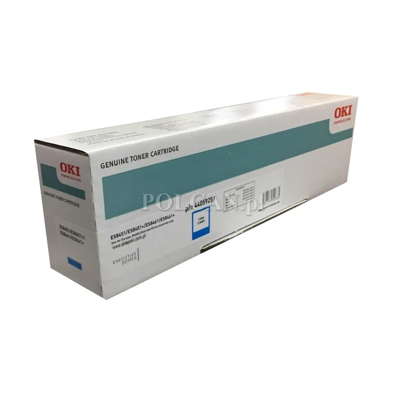 Toner Oki do ES8451/8461/ES8451 | 9 000 str. | cyan 44059259