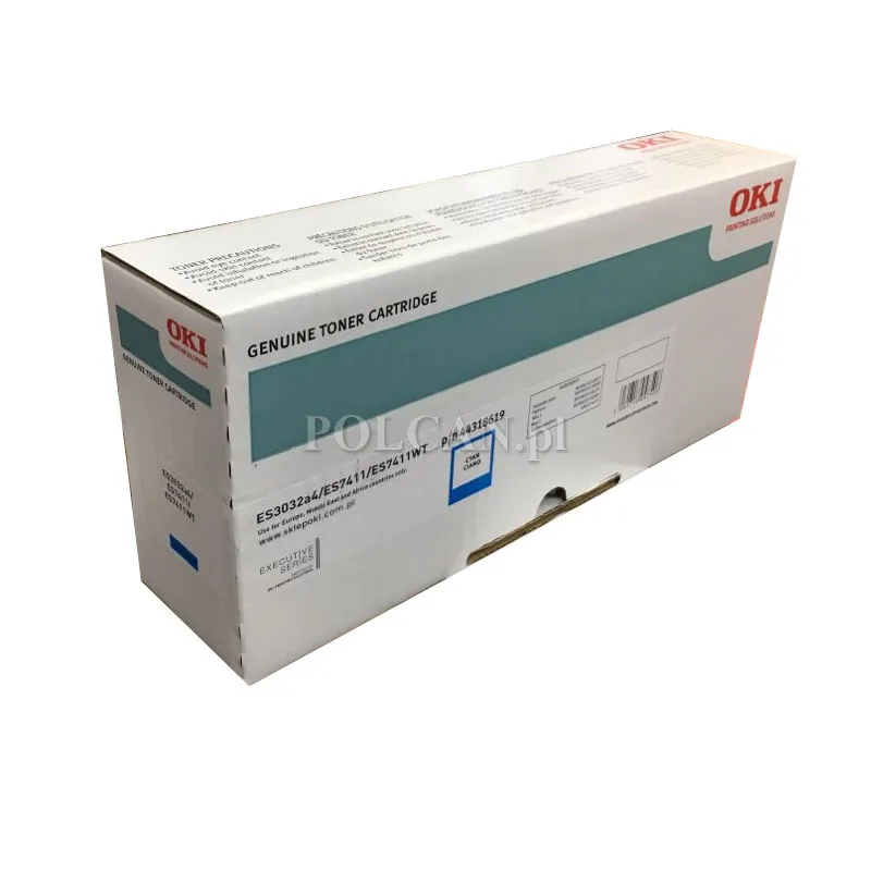 Toner Oki do ES7411 | 11 500 str. | cyan 44318619
