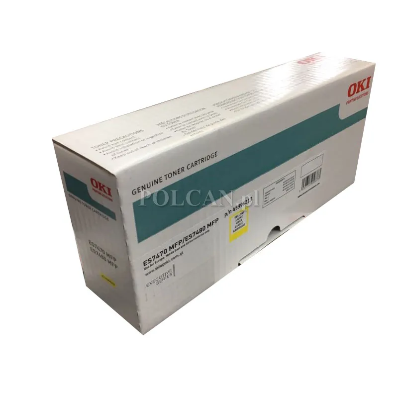 Toner Oki do ES7470/80 | 11 500 str. | yellow 45396213