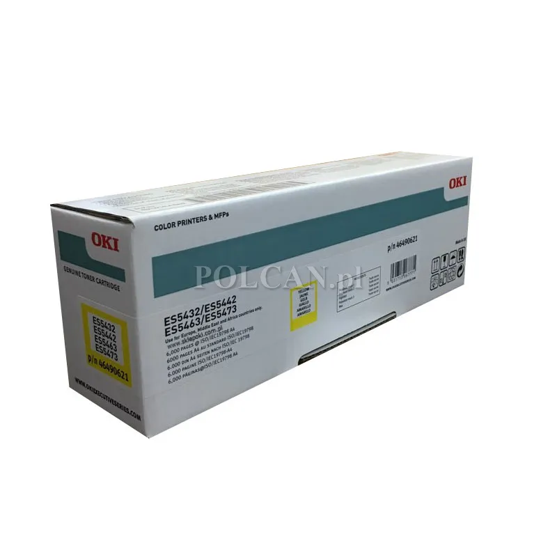 Toner Oki do ES5432/5473 | 6 000 str. | yellow 46490621