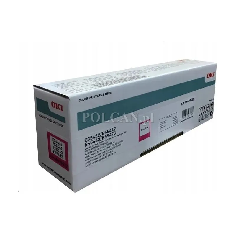 Toner Oki do ES5432/5473 | 6 000 str. | magenta 46490622