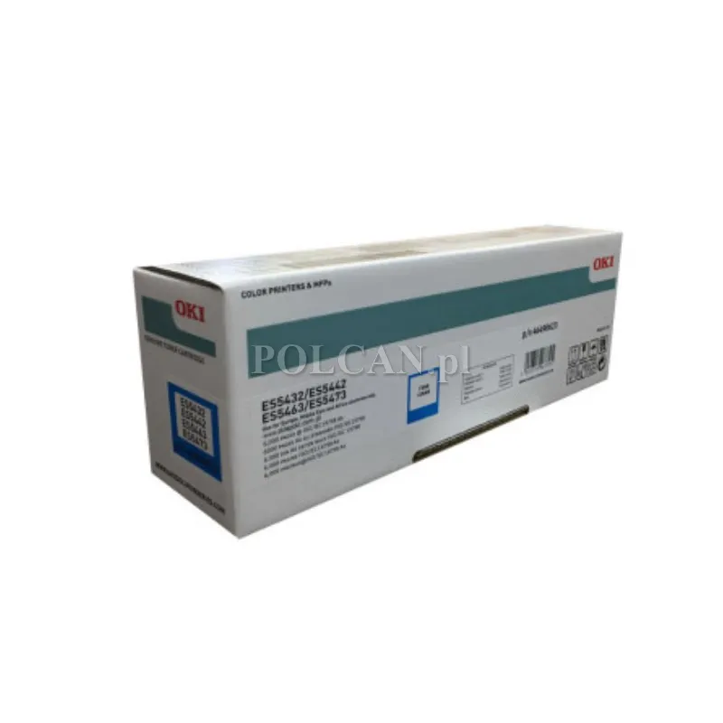 Toner Oki do ES5432/5473 | 6 000 str. | cyan 46490623