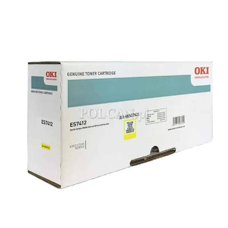 Toner Oki do ES7412 | 11 500 str. | yellow 46507621