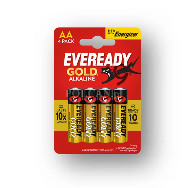 Bateria Eveready R6/4BP Heavy Duty 1,5V W�glowo-Cynkowa / 4 szt. 7638900083590