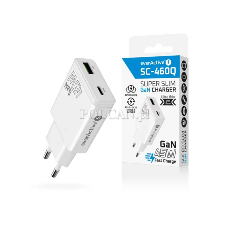 Everactive �adowarka Sieciowa SC-460Q | Bia�a 5903205775917