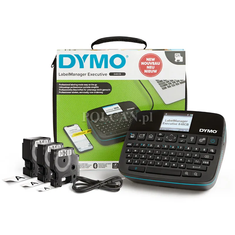 Dymo drukarka etykiet LabelManager Executive 640 CB z walizką 2202121