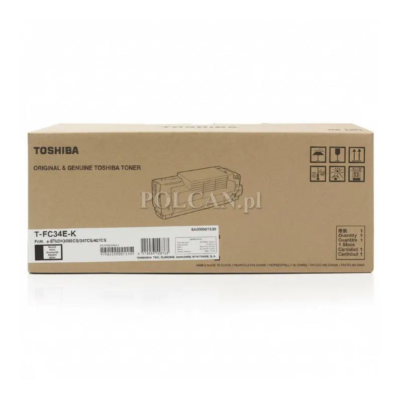 Toner Toshiba T-FC34EK do e-Studio 287/347/407 | 15 000 str. | Black 6A000001530