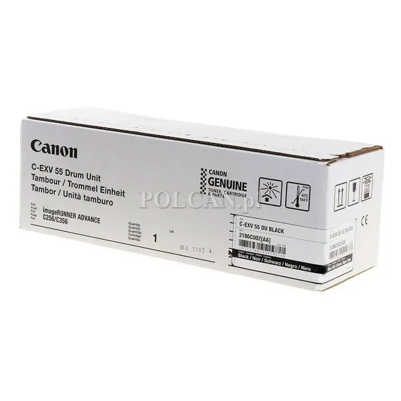 B�ben Canon C-EXV55 do C256i/C356i/C356P | 45 000 str. | black 2186C002