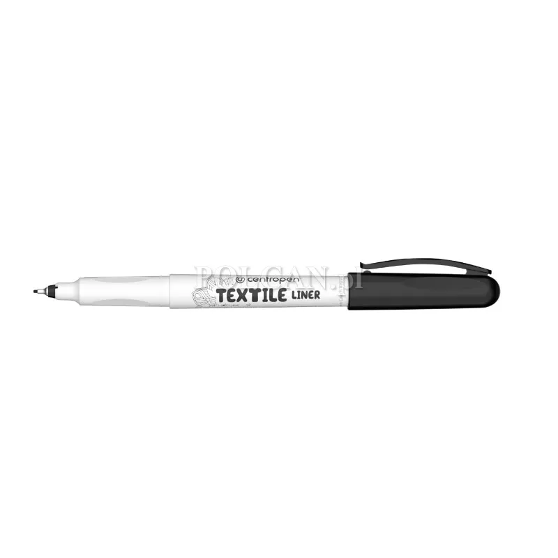 Centropen Cienkopis do tkanin Textile Liner 2639 0,6-0,8 mm 10szt 8595013634097